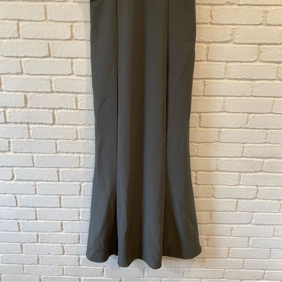 NEW Show Me Your Mumu Morgan Charcoal Gray Gown Maxi Dress Women’s Size Large - Picture 5 of 11